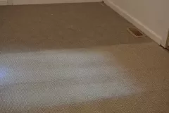 Cleaning the floor